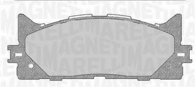 MAGNETI MARELLI 363916060641 -  Комплект тормозных колодок, дисковый тормоз